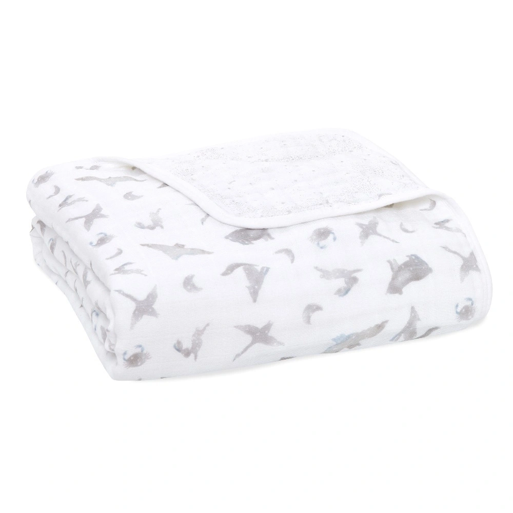 【Aden&Anais】有機棉舒適厚毯/銀河星系