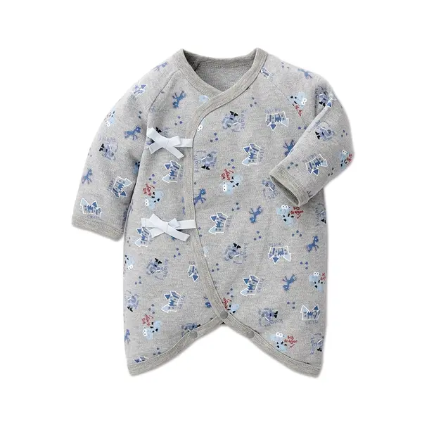 【Baby City娃娃城】長袖初生兔裝/城堡灰