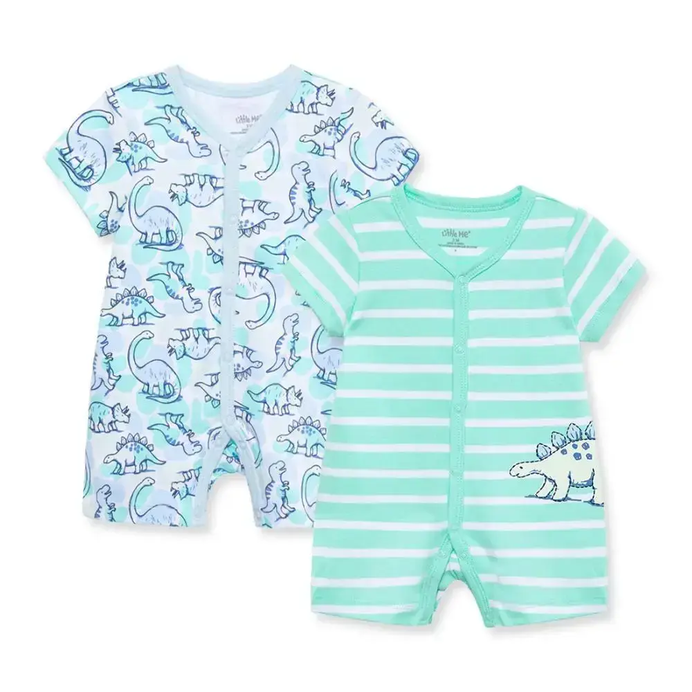 【Little Me】恐龍短兔裝二件組