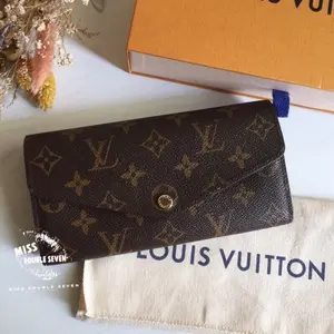 LOUIS VUITTON, MONEDERO DOBLE ZIPER, VINO TINTO, REGALOS.SELECTOS