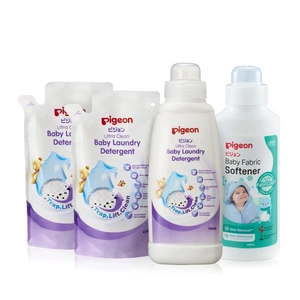 【Pigeon貝親】嬰兒洗衣精必買組