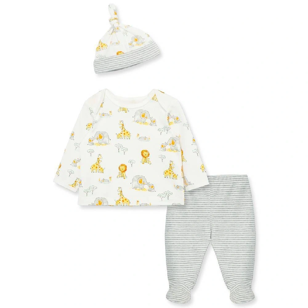 【Little Me】動物朋友上衣/連腳褲/帽子