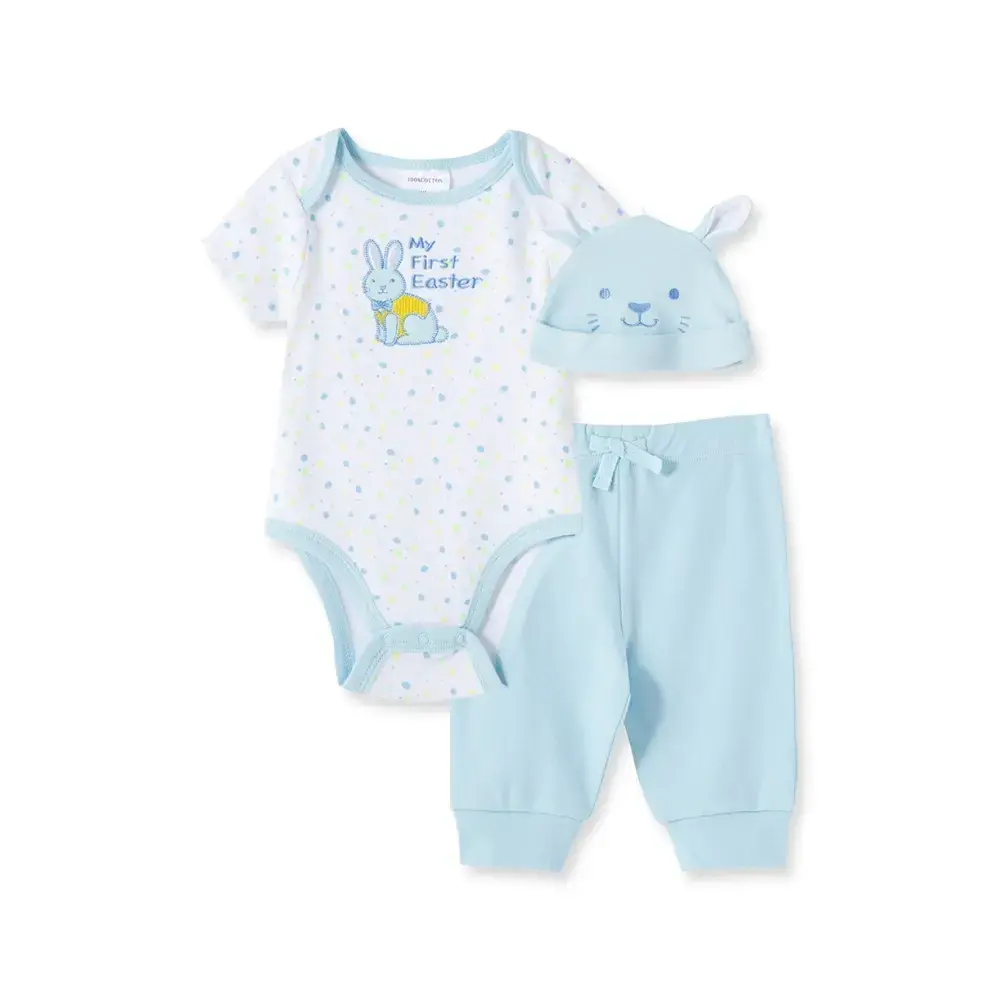 【Little Me】男小兔連身衣/長褲/帽