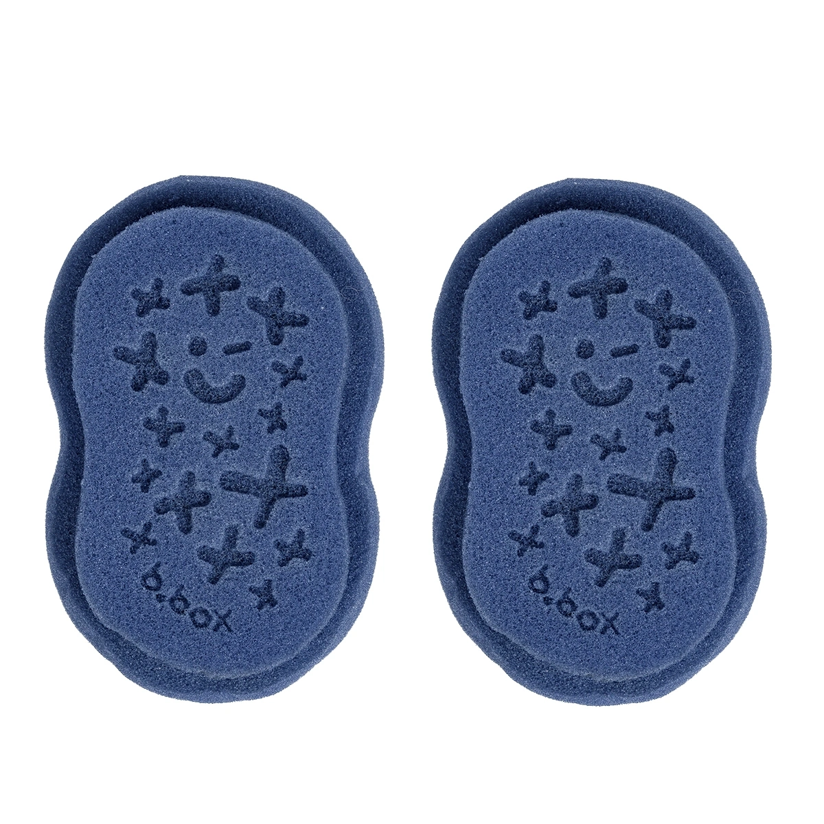 【B.BOX】狐狸多功能沐浴刷-替換海綿2入組