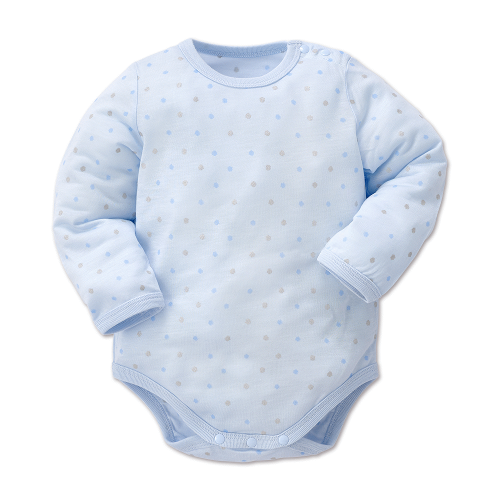 【Baby City娃娃城】天絲長袖肩開連身衣／2色《售完為止.不再補貨》