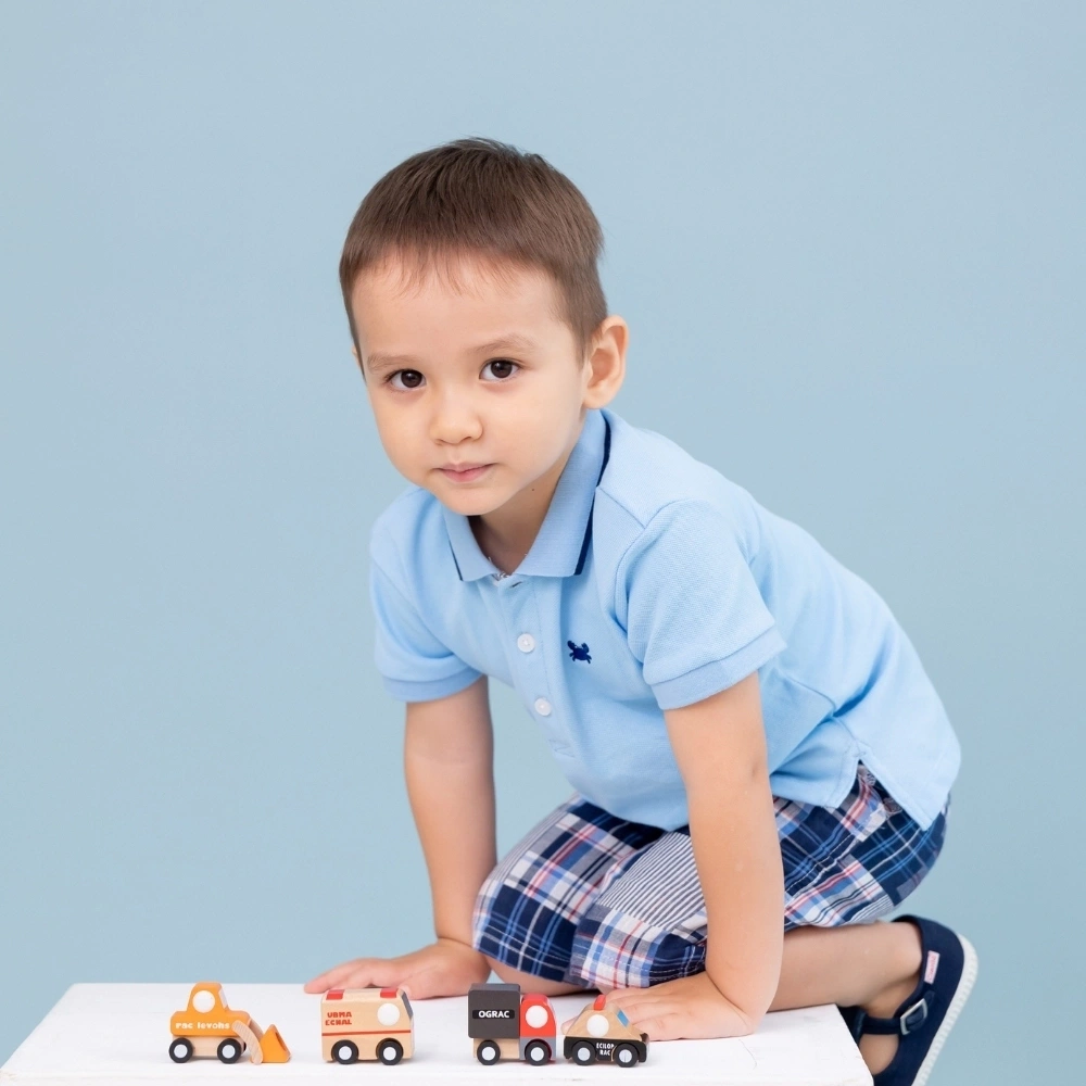 【Little Me】螃蟹POLO衫/短褲