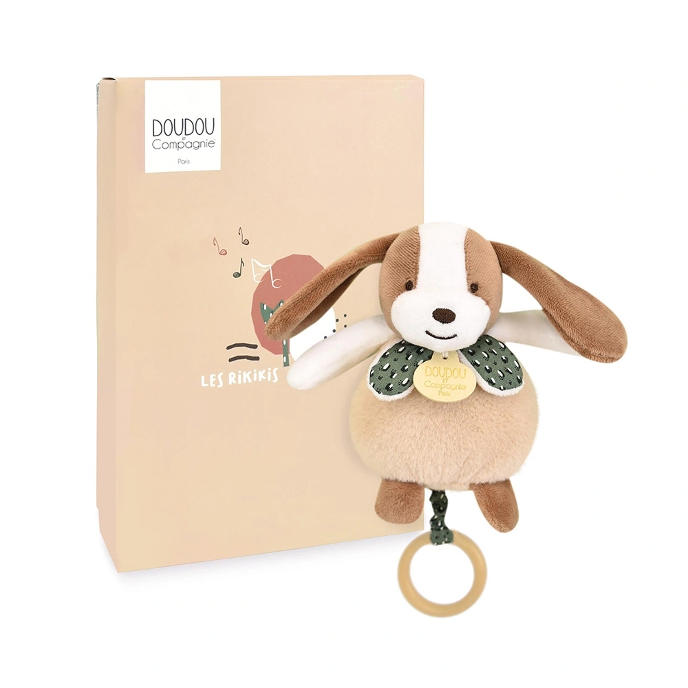 【Doudou】瑞奇好朋友/布偶音樂鈴/小狗