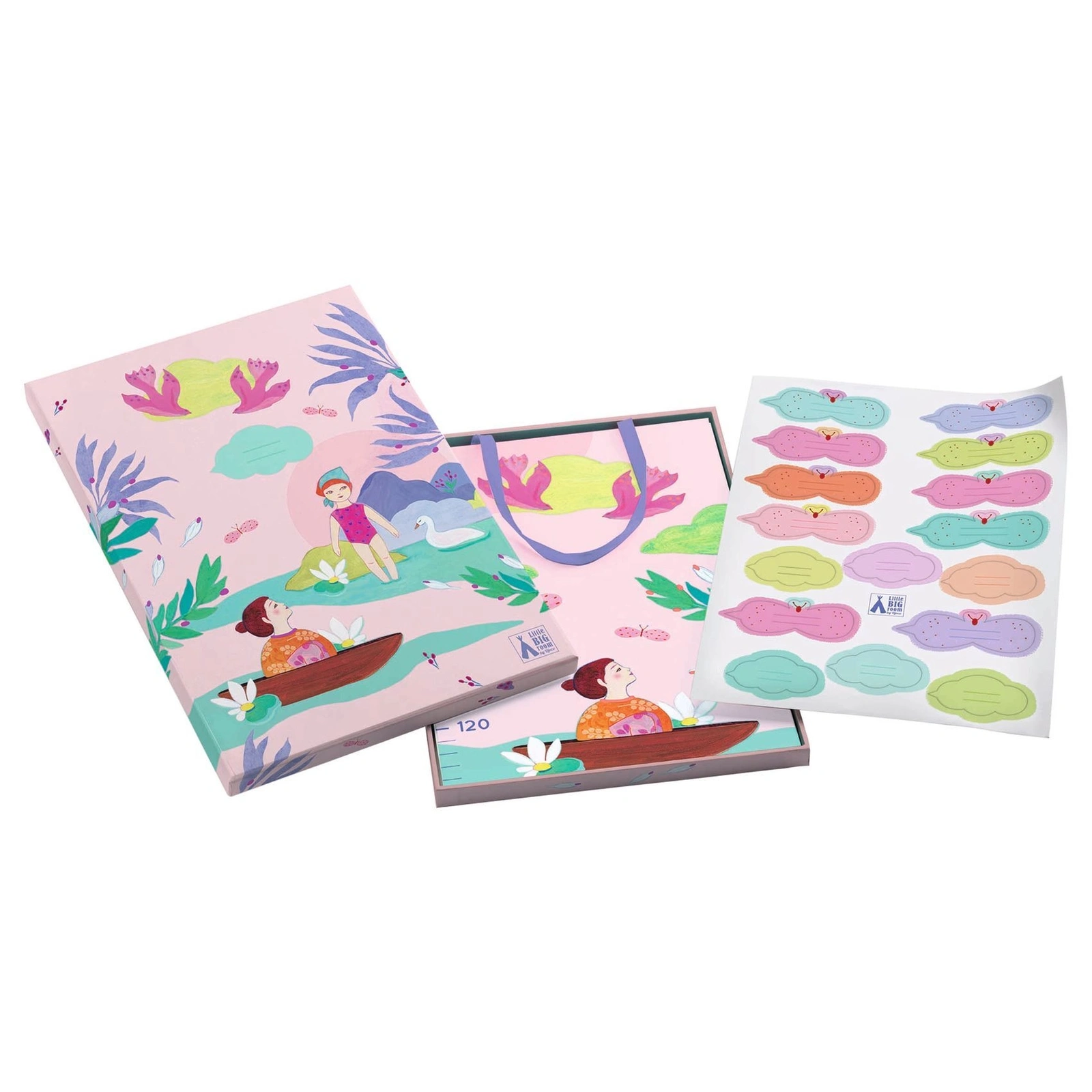 【DJECO智荷】湖畔少女身高掛尺