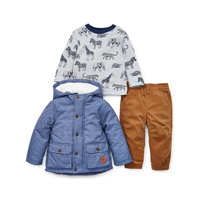 【Little Me】水手布外套＋上衣＋長褲