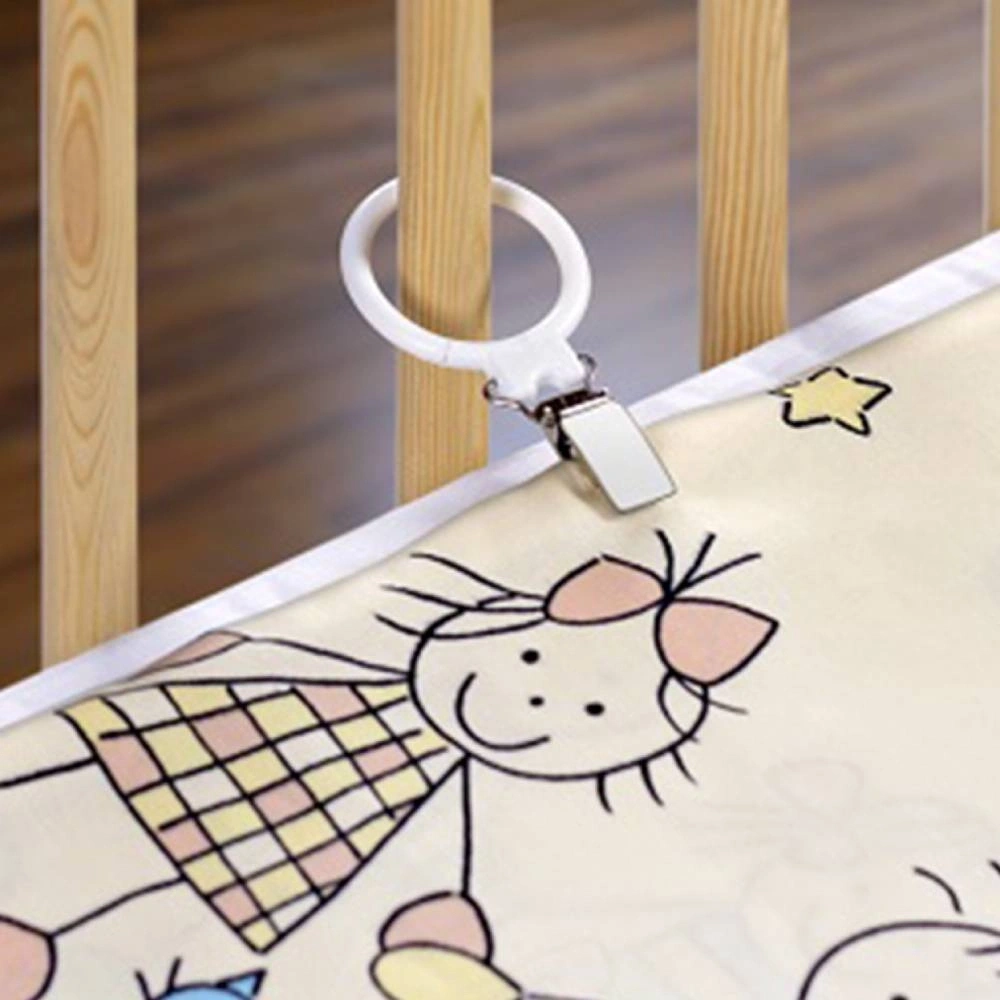 【reer】嬰兒床寢具固定夾  4入