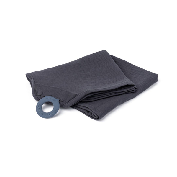 【Doomoo】多功能有機棉哺乳巾/深灰