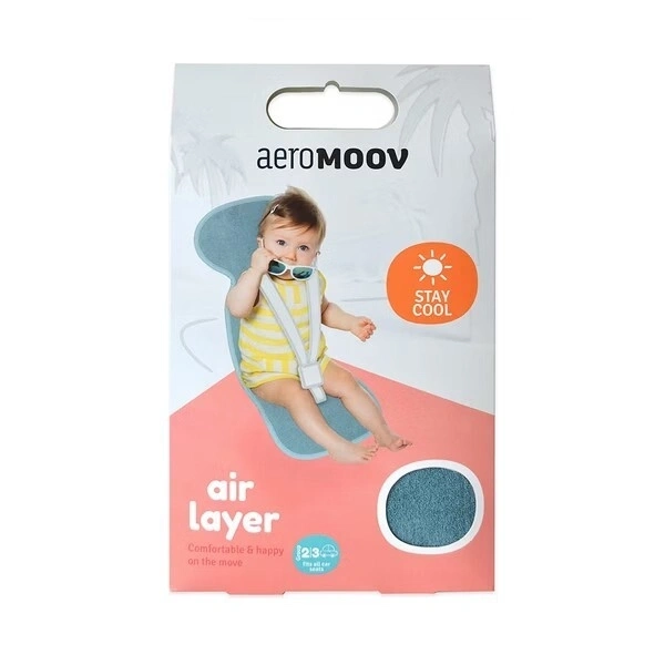 【AeroMOOV】3D科技成長型汽座透氣墊《出清價格,售完為止》