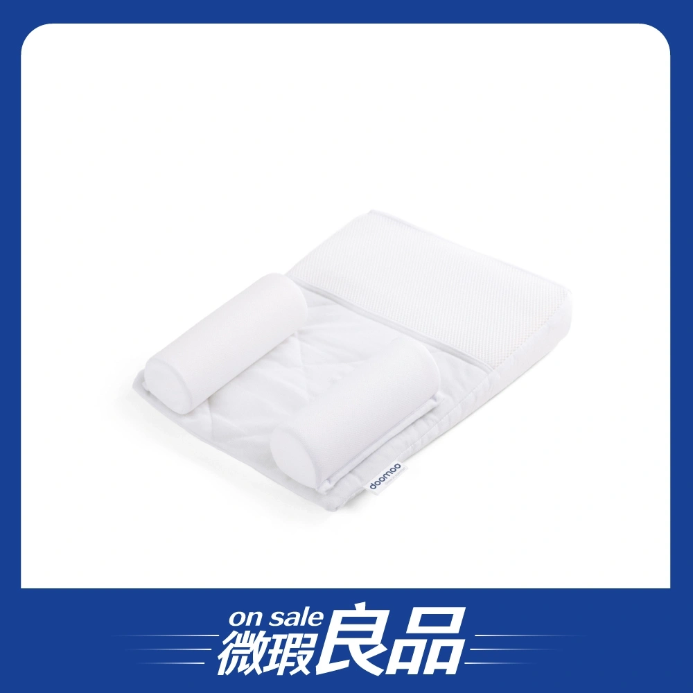 【盒損良品】【Doomoo】頭型守護防側翻枕/30cm