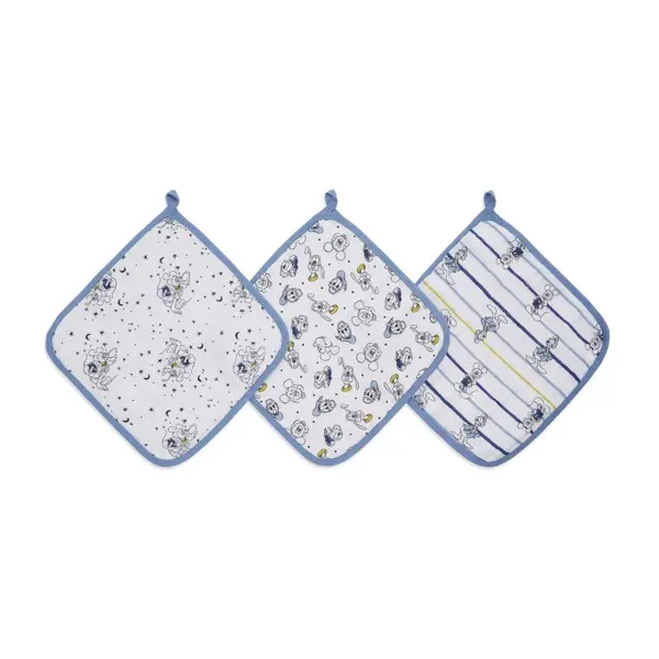 【Aden & Anais】方巾3入/星空米奇