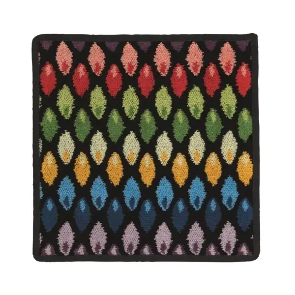 【feiler】彩虹雨滴方巾(25x25)