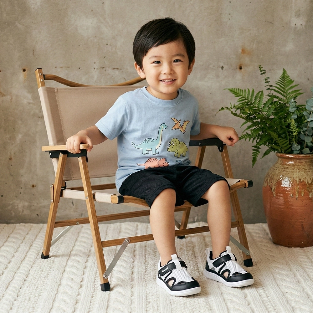 Combi】NICEWALK成長機能鞋A2601 (粉/卡其/黑) | REGASSA Online Shop
