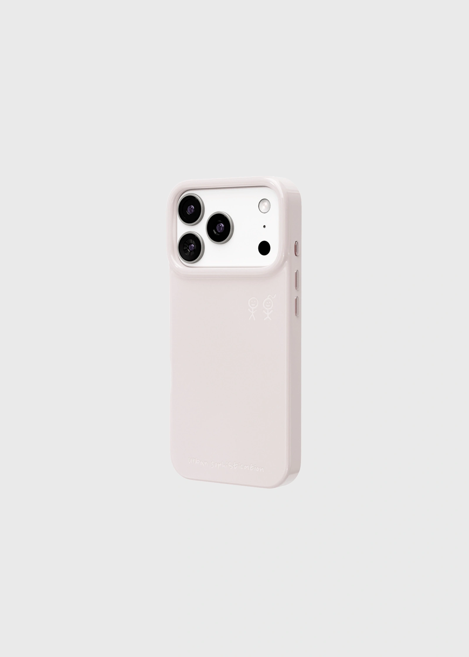 Urban Urban Sophistication iPhone17 proケースシルバー