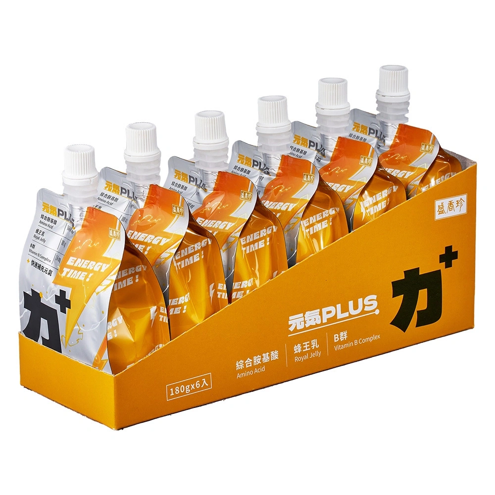 盛香珍】零卡蒟蒻/蒟蒻習慣/Energy Time機能飲/低卡-180gX6包/盒(口栓