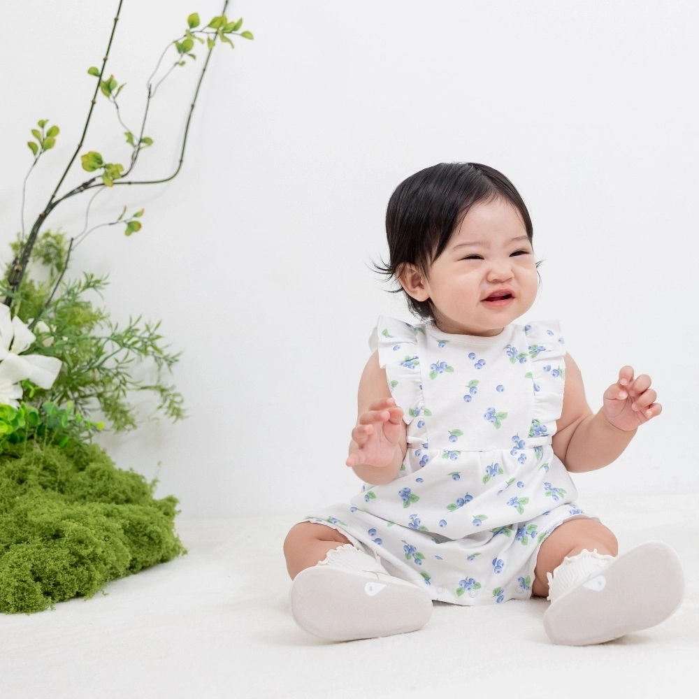 【Little Me】藍莓短兔裝二入組