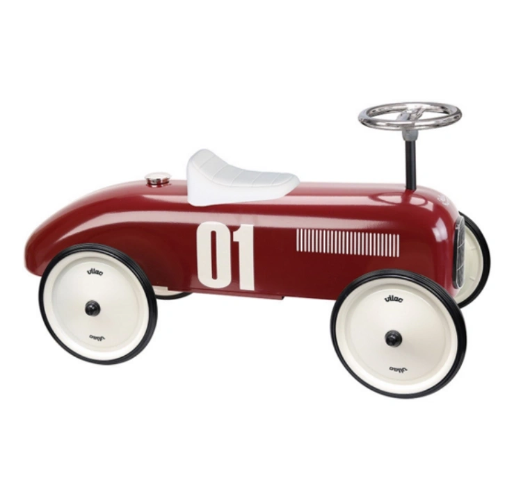 【Vilac】滑步車/復古老爺車-紅