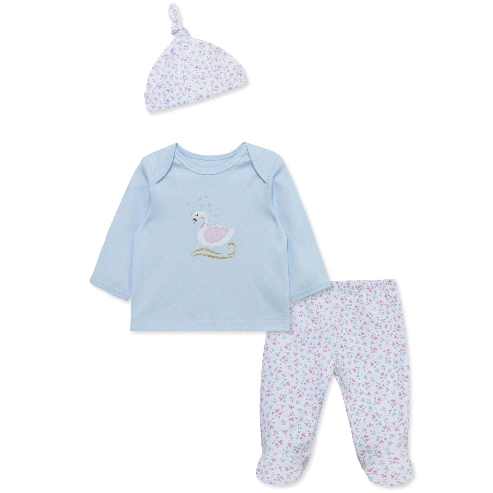 【Little Me】天鵝公主上衣/連腳褲/帽子