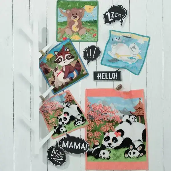 【feiler】呆萌熊貓毛巾(37x50)