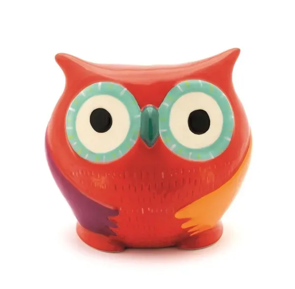 【DJECO智荷】瓷撲滿/貓頭鷹瓷撲滿