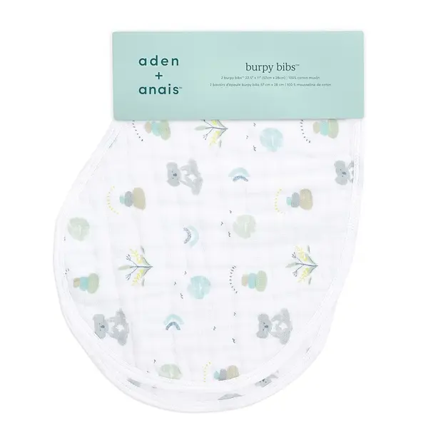 【Aden&Anais】經典圍兜拍嗝兩用巾2入/及時行樂