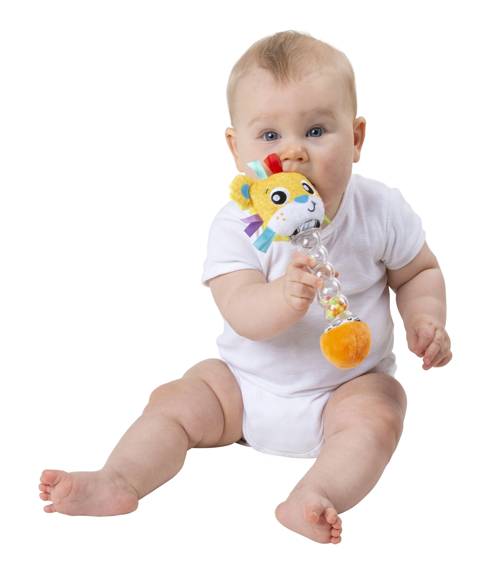 【Playgro培高】小獅雨滴搖鈴