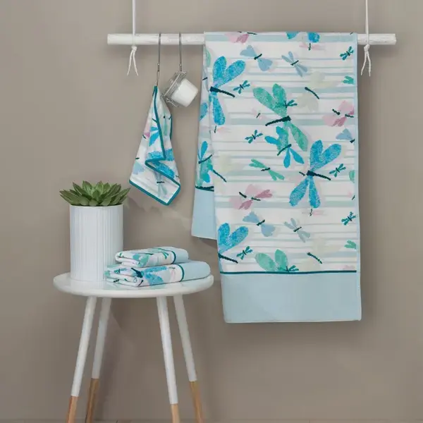 【feiler】蜻蜓成群長巾(37x80)