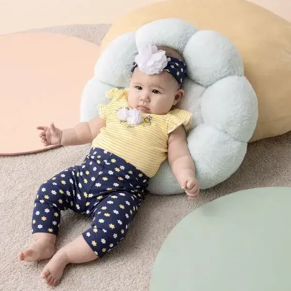 【Little Me】蜜蜂連身衣/長褲/髮帶