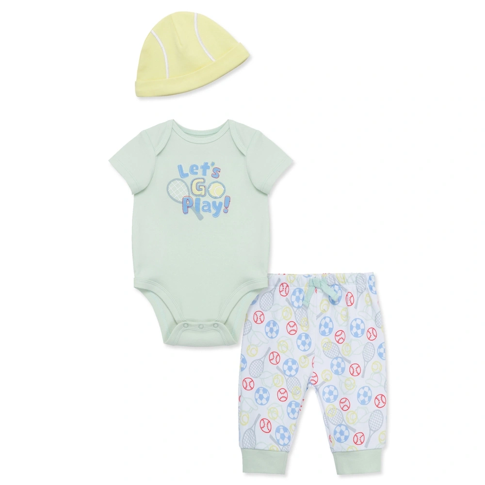 【Little Me】網球連身衣/長褲/帽子