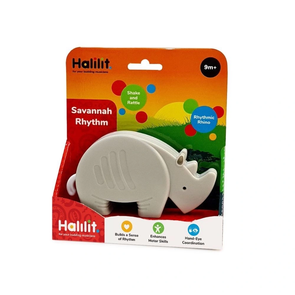 【Halilit】犀牛手搖鈴