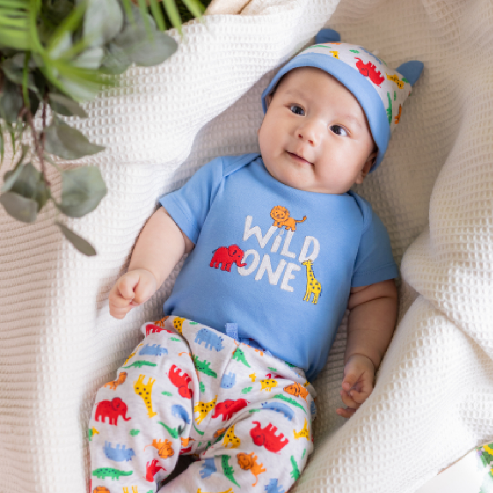 【Little Me】野生動物連身衣/長褲/帽子