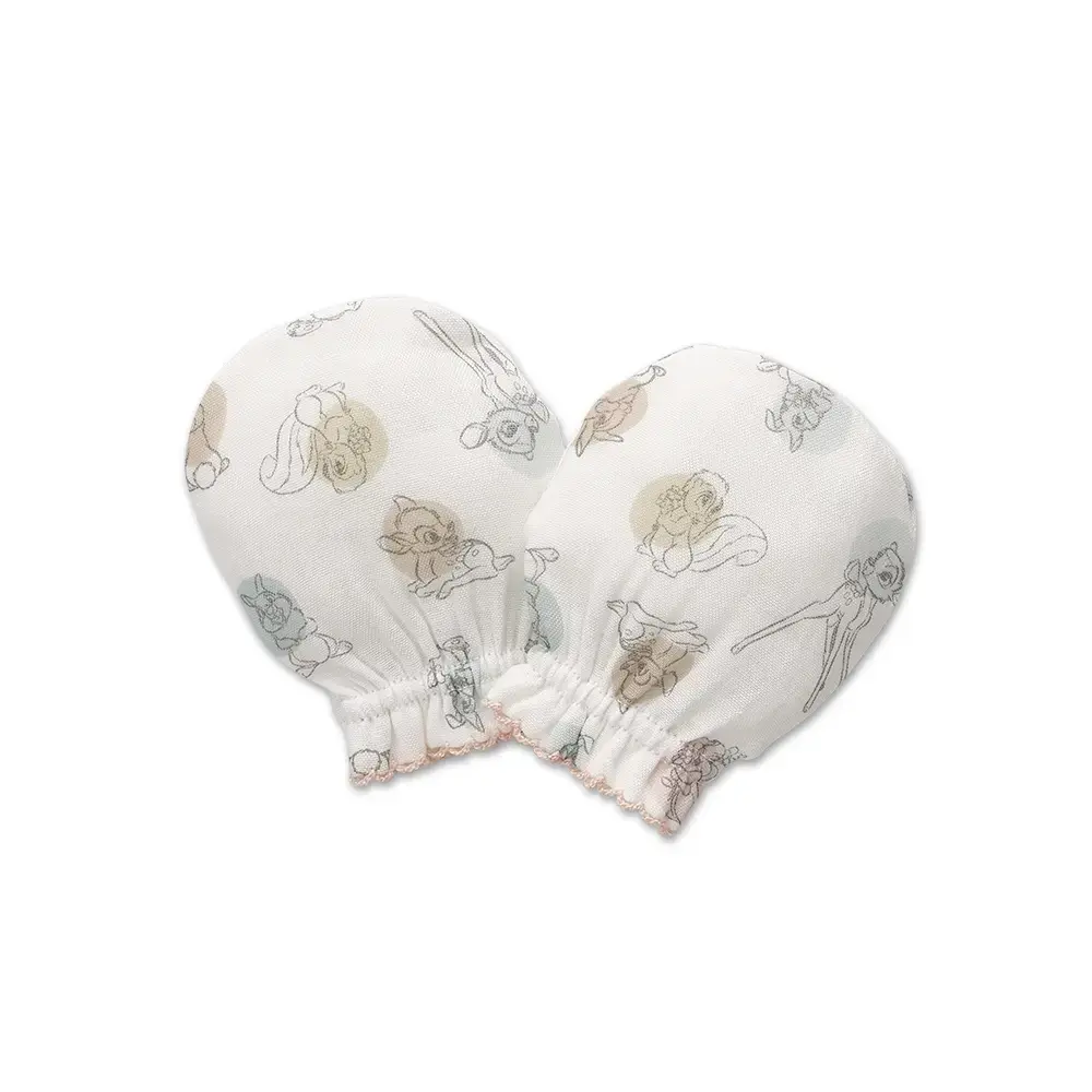 【Baby City娃娃城】斑比造型紗布手套