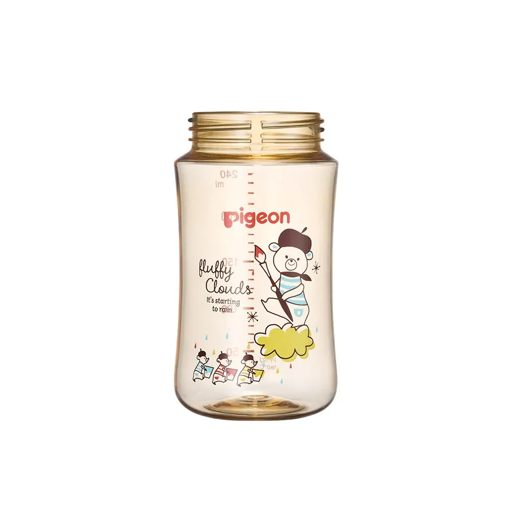 【Pigeon貝親】WN3PPSU空瓶/240ml小熊藝術家