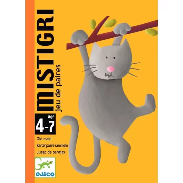 【DJECO智荷】配對卡/調皮小貓(益智卡牌)