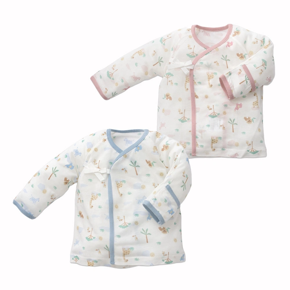 【Baby City娃娃城】天絲長袖肚衣(草原動物) / 2色