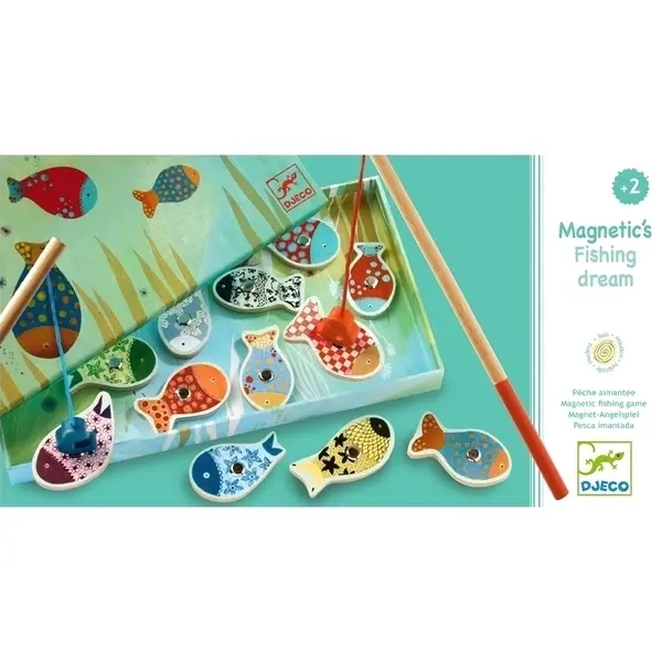 【DJECO智荷】釣魚遊戲/歡樂磁鐵釣魚組