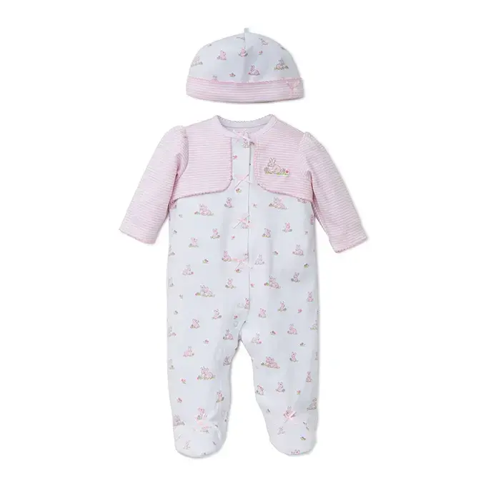 【Little Me】小兔子連腳兔裝＋帽子