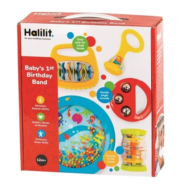 【Halilit】歡慶周歲樂隊禮盒