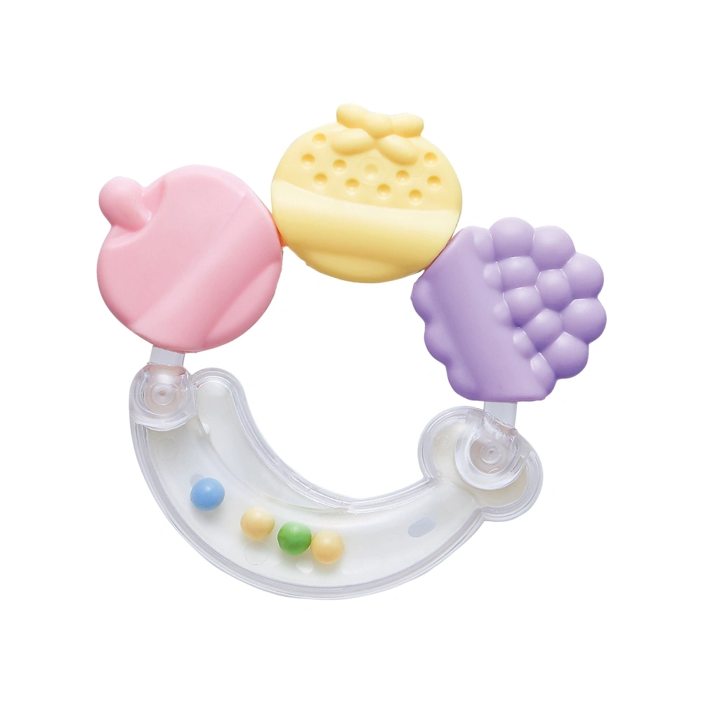 【TOYROYAL樂雅】PureCare安心易潔水果搖鈴