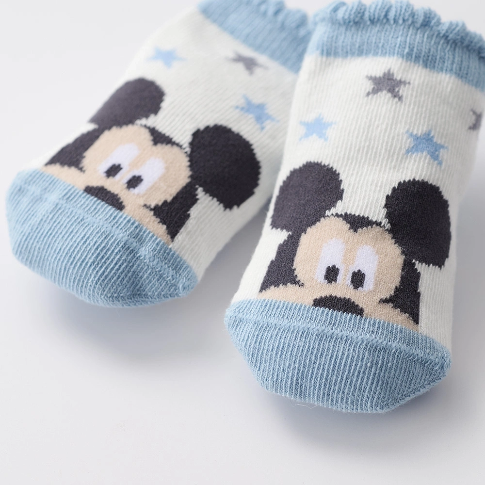 【Baby City娃娃城】迪士尼造型嬰兒襪/星星米奇