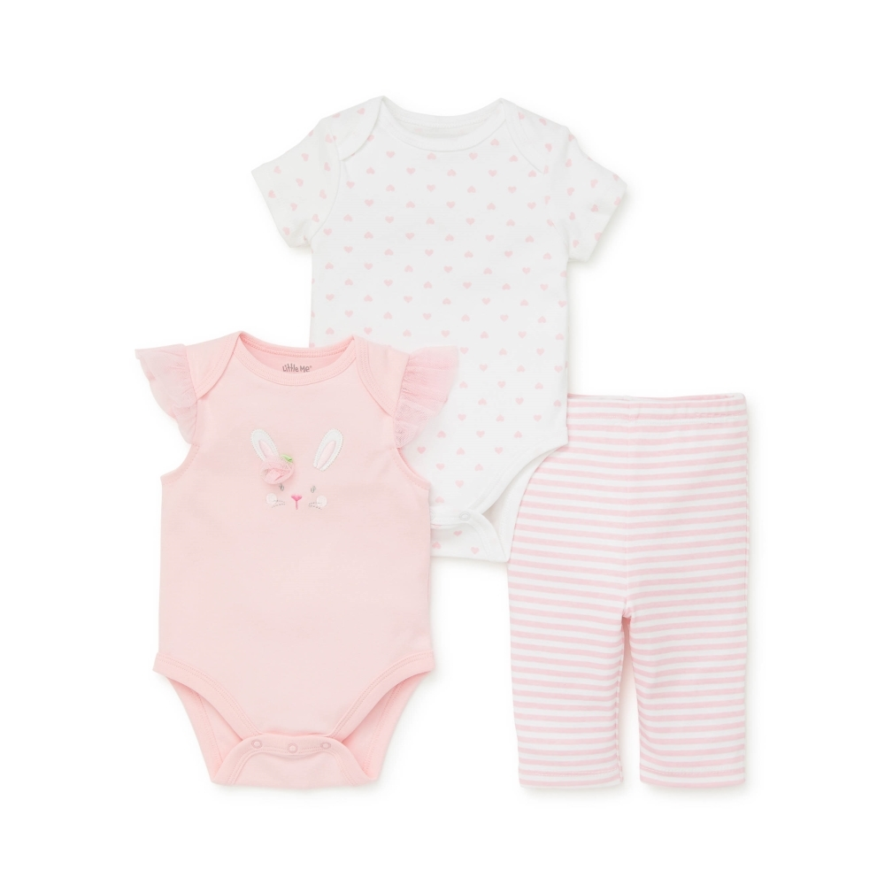 【Little Me】兔子連身衣二件/長褲