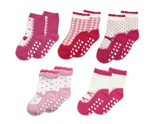 【Baby City娃娃城】女童短襪5入