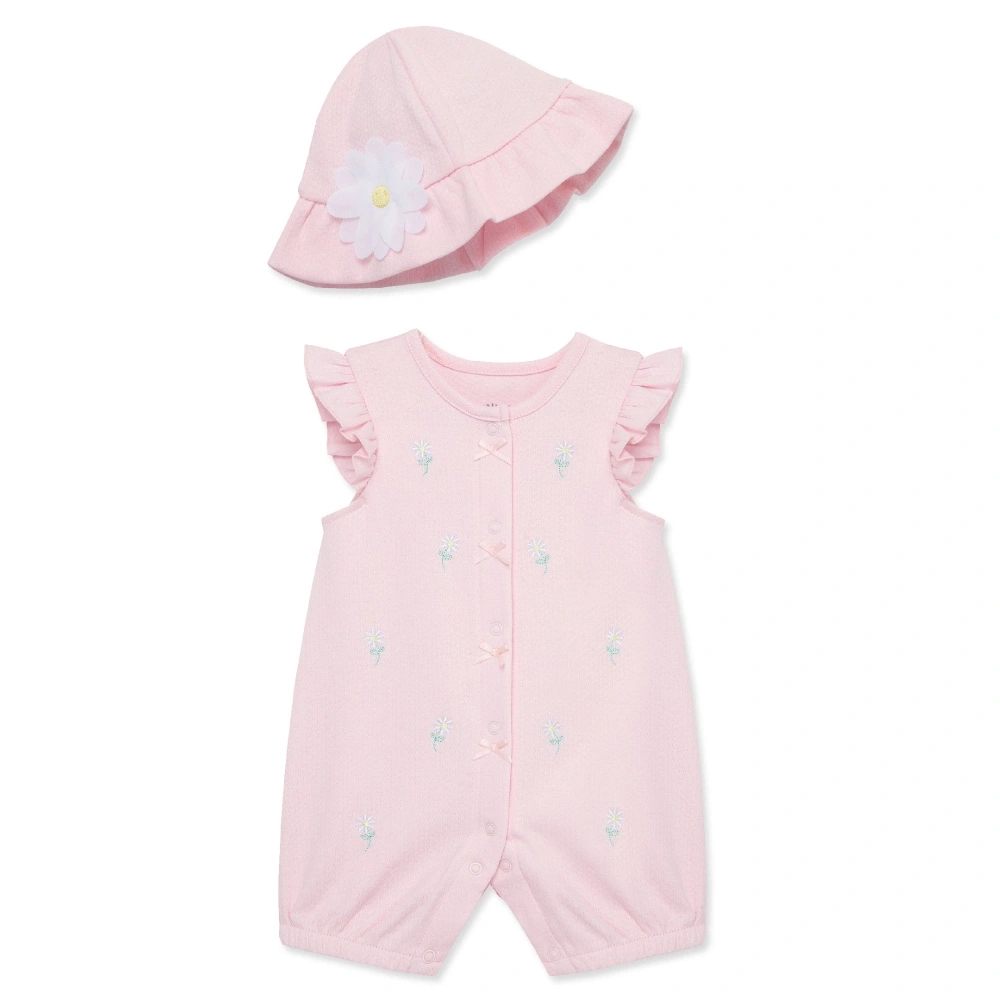 【Little Me】雛菊短兔裝/帽子