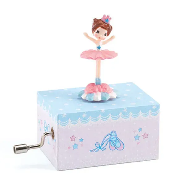 【DJECO智荷】木製音樂盒/芭蕾女孩