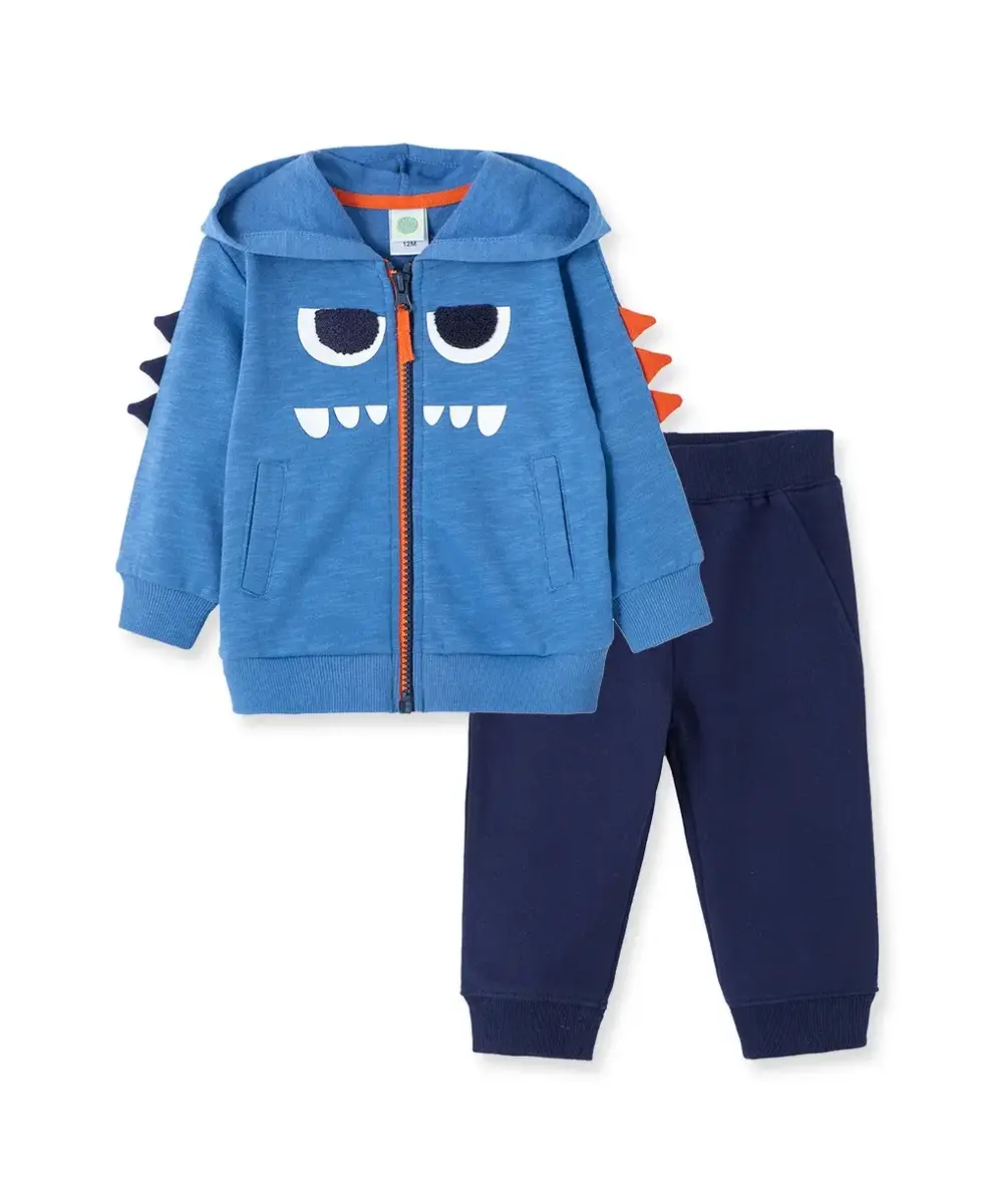 【Little Me】怪獸連帽外套/褲子