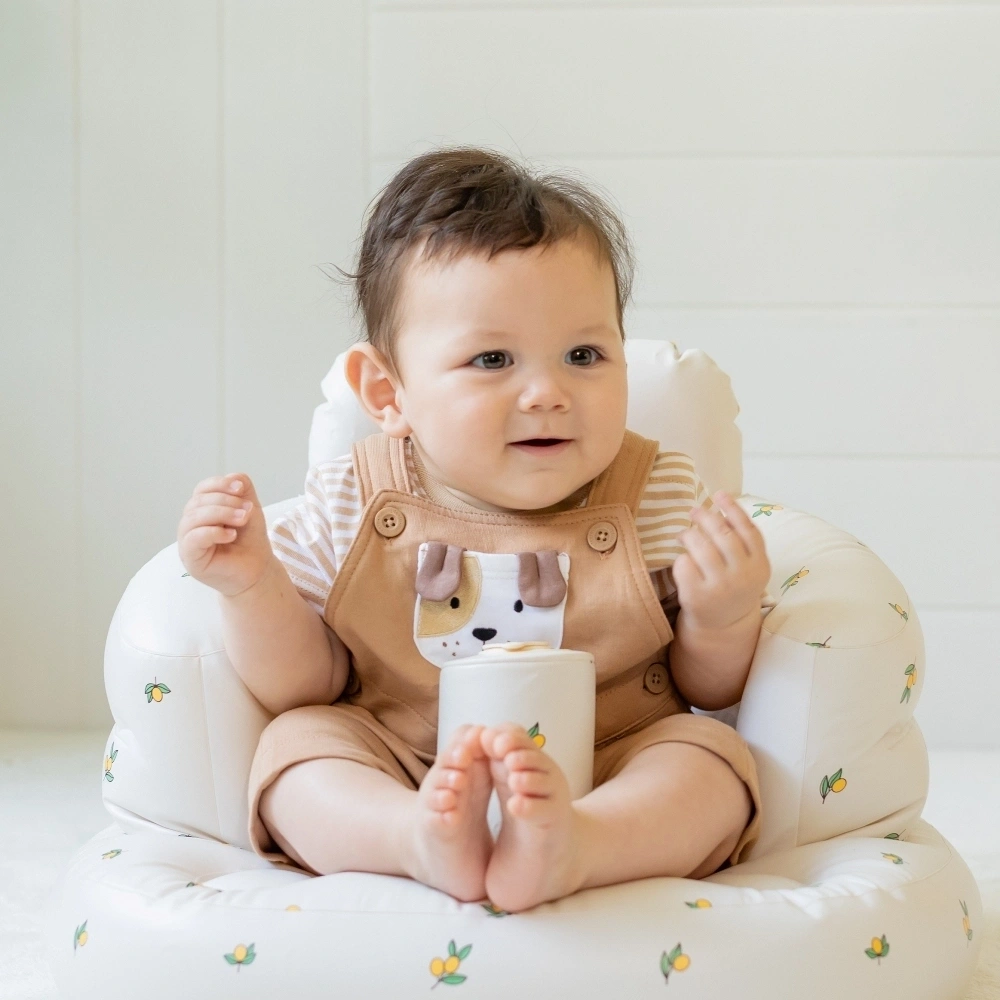 【Little Me】小狗吊帶褲套裝