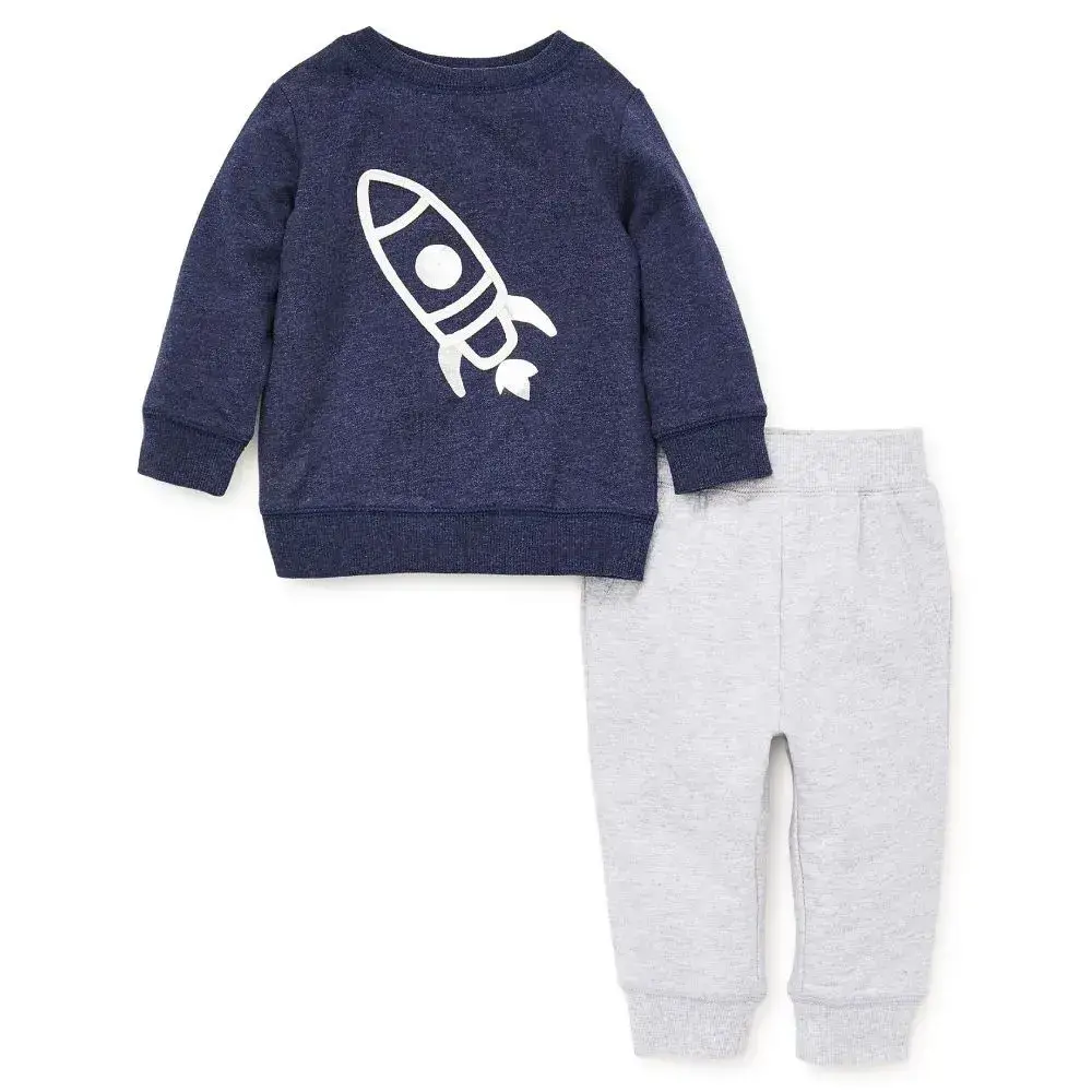 【Little Me】火箭運動衫/長褲組